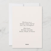 クリーモダンムメリーと明るい非写真 シーズンカード (裏面)