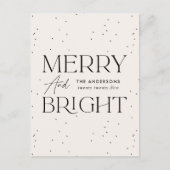 クリーモダンムメリーと明るい非写真 シーズンポストカード (正面)