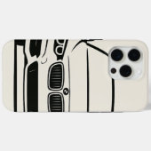 クリーンお洒落デザインとキャラクター Case-Mate iPhoneケース (裏面 (横))