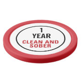 クリーンで地味なマイルストーン ポーカーチップ (トップ)