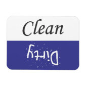 クリーンで汚れた食器洗浄用磁石 マグネット (横)