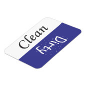 クリーンで汚れた食器洗浄用磁石 マグネット (左側)