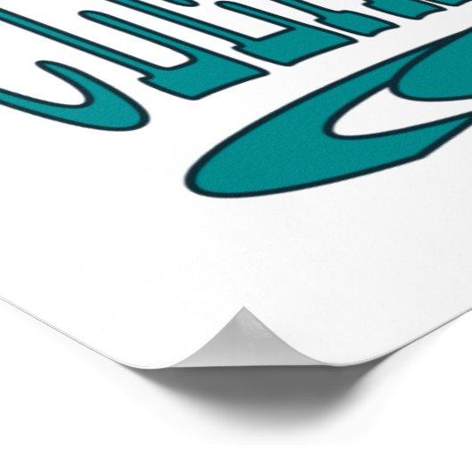 クリーンで穏やかな感動的回復引用文 ポスター (角)