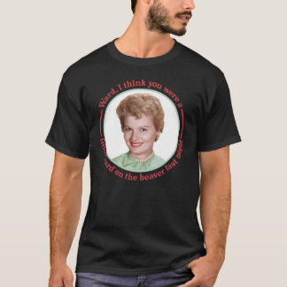 クリーンなジューン・クリーバーがビーバーを去る Tシャツ