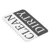 クリーンなダーティグレー食洗機 マグネット (右側)