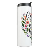 クリーンなハートフローラの作成 タンブラー (回転左)