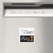 クリーンなラマと汚れたラマの食器洗い機マグネット マグネット (インサイチュ (食洗機))