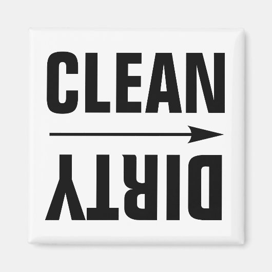 クリーンな汚れた冷蔵庫用マグネット マグネット (正面)