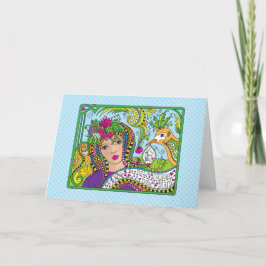 クリーンな石板_グリーティングカード カード