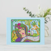 クリーンな石板_フラットカード7" x 5" (スタンド正面)