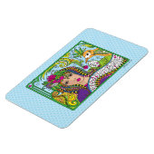 クリーンな石板_フレキシブル磁石6" x 4" マグネット (左側)