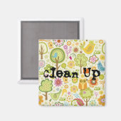 クリーンアップ マグネット (正面/裏面)