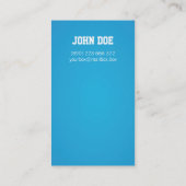 クリーンウォーターの名刺 名刺 (裏面)