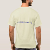 クリーンウォーターはシャツを繕う Tシャツ (裏面)