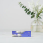 クリーンエア – 空気汚染II スキニー名刺 (スタンド正面)