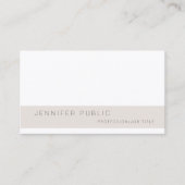 クリーンエレガントデザインテンプレートプロフェッショナルモダン 名刺 (正面)