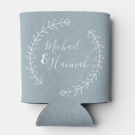 クリーンエレガントミニマル結婚リスト 缶クーラー (裏面)