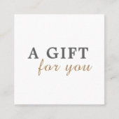 クリーンエレガント美しいサロンギフト券 割引カード (正面)