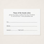 クリーンエレガント金ゴールドフェイクハートパステル (裏面)