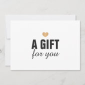 クリーンエレガント金ゴールドフェイクハート (正面)