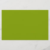 クリーングリーンキッチンスプーンブライダルシャワー チラシ (裏面)