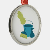 クリーンサプライ メタルオーナメント (右)