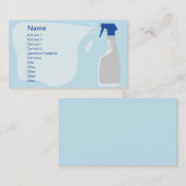 クリーンザー-ビジネス 名刺 (正面/裏面)