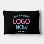 クリーンシンプルブコンテンポラリーラックスファッショナブル顧客 アクセサリーポーチ (裏面)