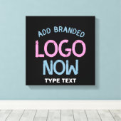 クリーンシンプルブコンテンポラリーラックスファッショナブル顧客 キャンバスプリント (インサイチュ (ウッドフロア))