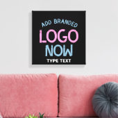 クリーンシンプルブコンテンポラリーラックスファッショナブル顧客 キャンバスプリント (インサイチュ (リビング))