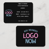 クリーンシンプルブコンテンポラリーラックスファッショナブル顧客 コーリングカード (正面/裏面)