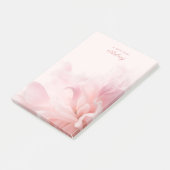 クリーンシンプルミニマルピンク ポストイット (アングル)