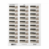 クリーンシンプルモダンミニマル ラベル (フルシート)