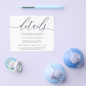 クリーンシンプル詳細結婚予算 チラシ (シングル)