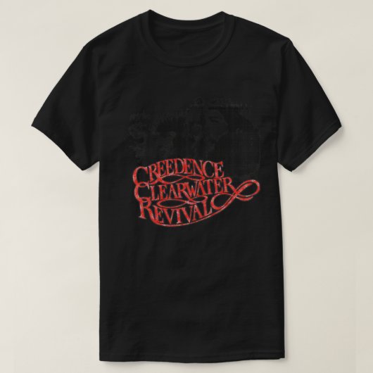 クリーンスクリアウターccr proレトロヴィンテージ tシャツ (デザイン正面)