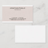 クリーンスタイリッシュグラフィックデザインシックプロフェッショナル 名刺 (正面/裏面)