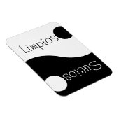 クリーンスペインのダーティ食洗機磁石 マグネット (右側)