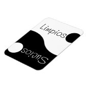 クリーンスペインのダーティ食洗機磁石 マグネット (左側)