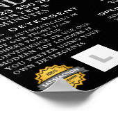 クリーンタオル、ランドリー広告マット、クリーニング ポスター (角)