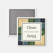 クリーンダーティゴードンドレスタータンチェック食洗機マグネット マグネット (正面/裏面)