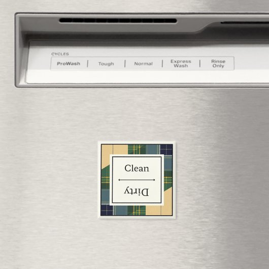 クリーンダーティゴードンドレスタータンチェック食洗機マグネット マグネット (インサイチュ (食洗機))