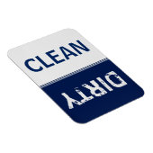 クリーンダーティネイビーブルー食洗機 マグネット (右側)