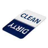 クリーンダーティネイビーブルー食洗機 マグネット (左側)