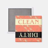 クリーンダーティフラミンゴスタイル食洗機 マグネット (正面/裏面)