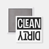 クリーンダーティモダンシンプル食洗機 マグネット (正面/裏面)