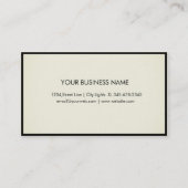 クリーンツリーガーデン気にログのランドスケープグリーン 名刺 (裏面)