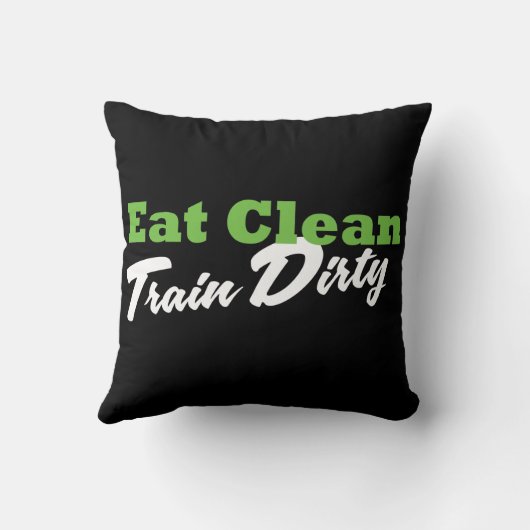 クリーントレイン食べダーティジムトレーニングフィットネス クッション (裏面)