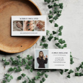 クリーンネイルアーティストフォトコラージュのプロファイルフォト 名刺