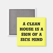 クリーンハウスは病気の心の磁石を引き起こしている マグネット (正面/裏面)