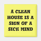 クリーンハウスは病気の心の磁石を引き起こしている マグネット (正面)